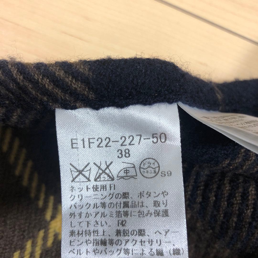 BURBERRY BLUE LABEL 大判ストール ポンチョ ノバチェック