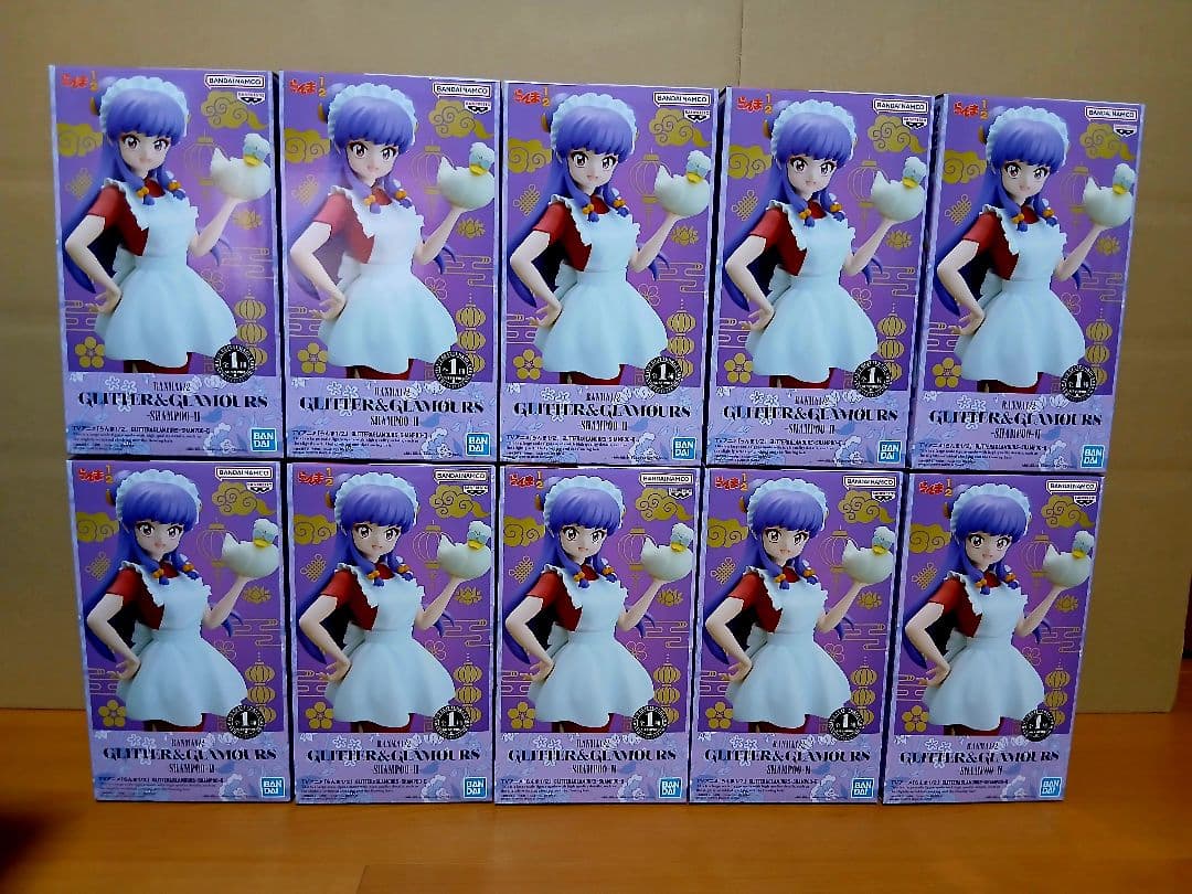 らんま1/2 GLITTER&GLAMOURS シャンプーⅡ 10体セット