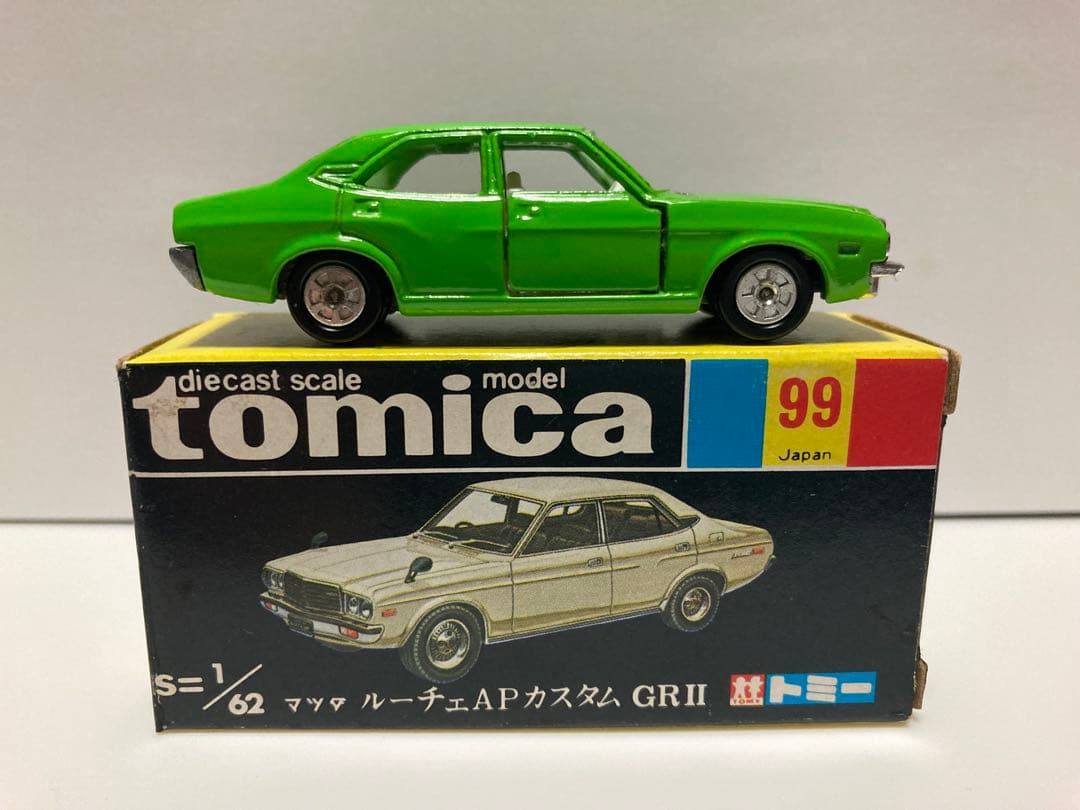トミカ　日本製　マツダ　ルーチェ　APカスタム　1Eホイール