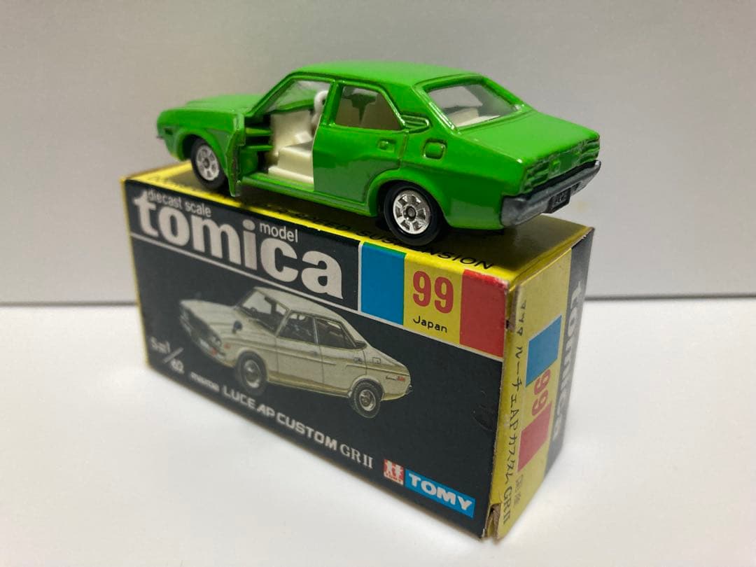 トミカ　日本製　マツダ　ルーチェ　APカスタム　1Eホイール
