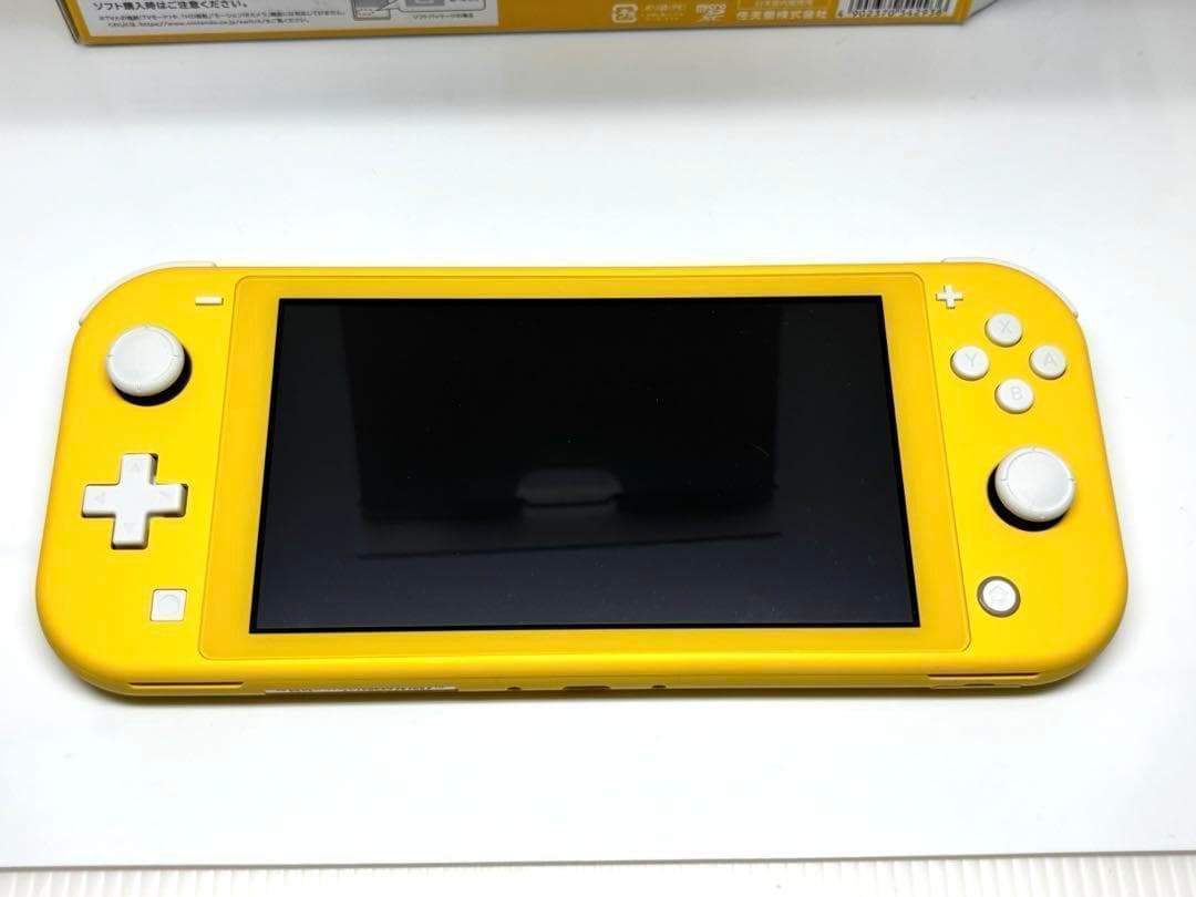 美品✨Nintendo Switch Lite イエロー 本体＆箱付き