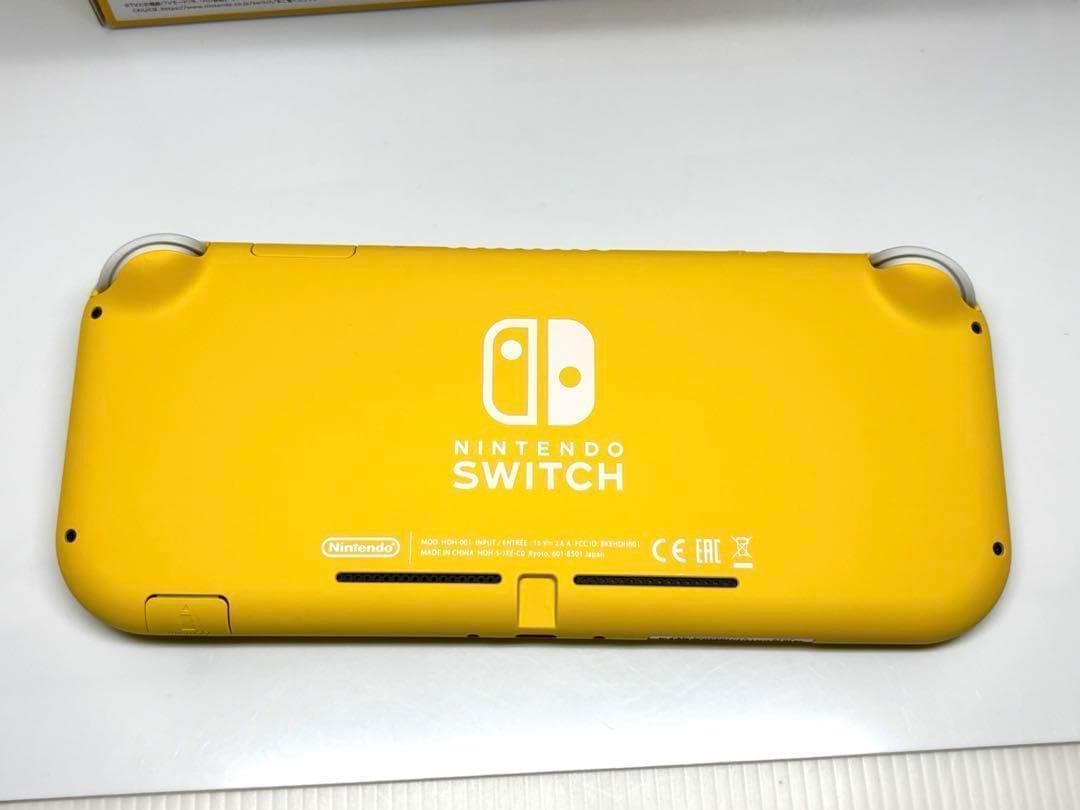 美品✨Nintendo Switch Lite イエロー 本体＆箱付き