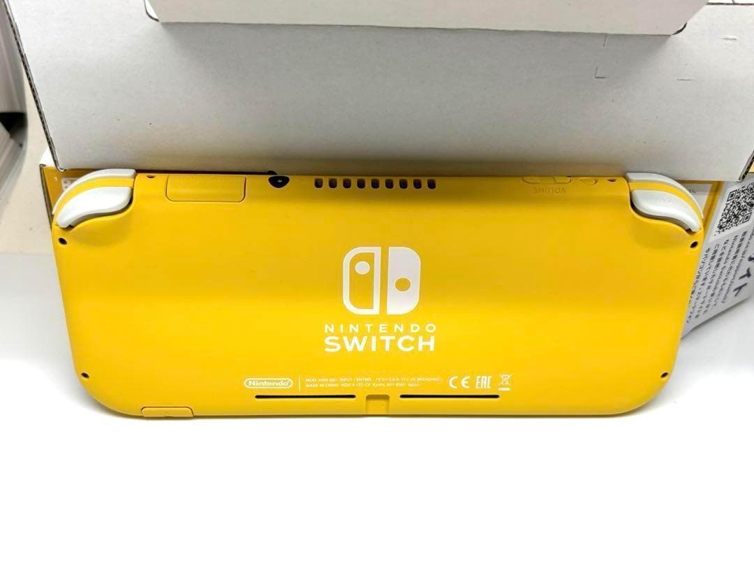 美品✨Nintendo Switch Lite イエロー 本体＆箱付き