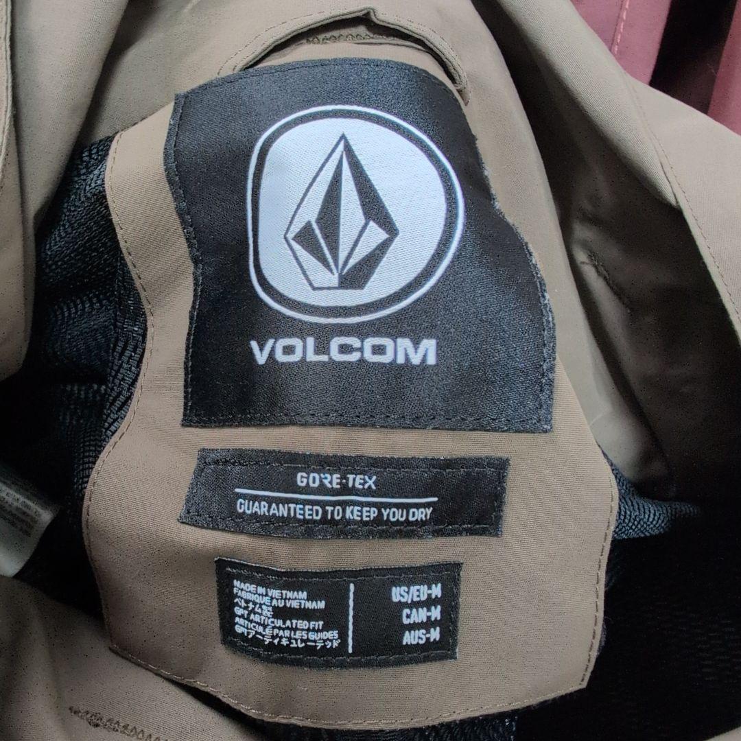 VOLCOM ビブパンツ Mサイズ スノーボードウェア GORE-TEX