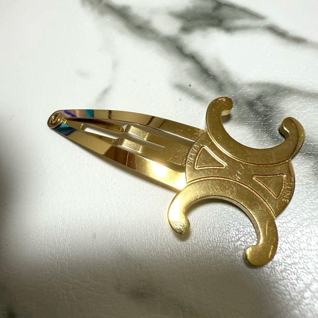 最終値下げ♩確実正規品 CELINE セリーヌ ヘアピン 美品