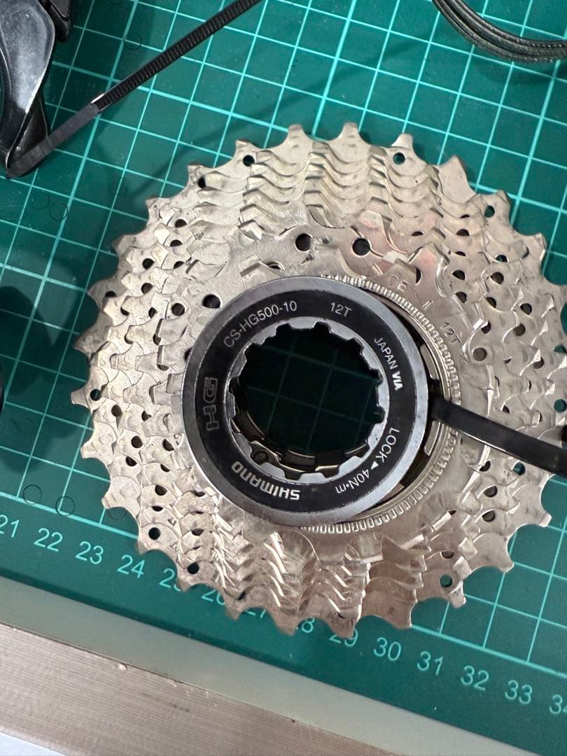 美品　SHIMANO ティアグラ R4700 リムブレーキ グループセット