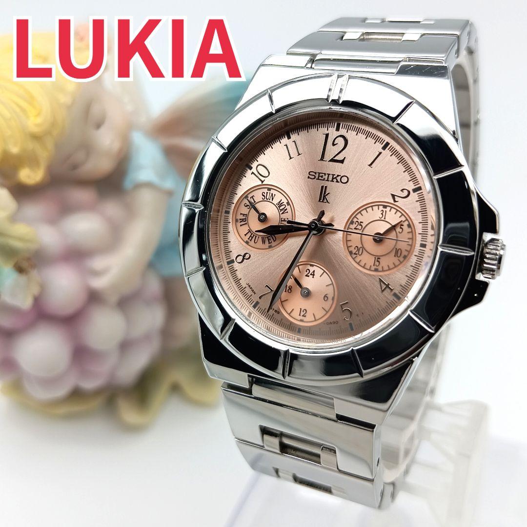 【美品】セイコー　ルキア　レディース腕時計　4J-1