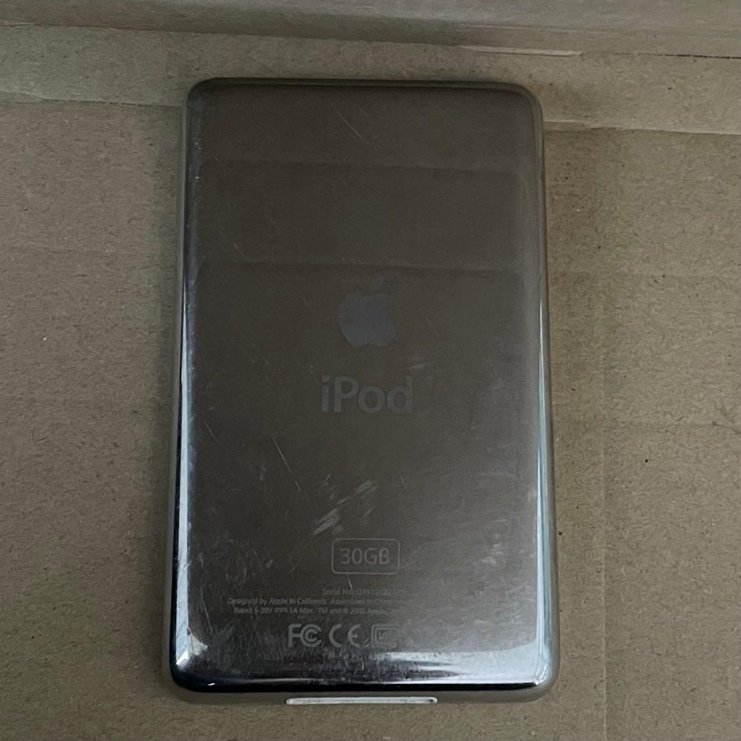 Apple iPod classic 30GB ホワイト　傷汚れあり