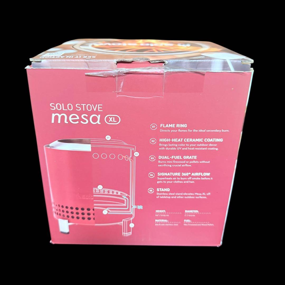 【新品未使用】ソロストーブ メサ　レッド トヨタ