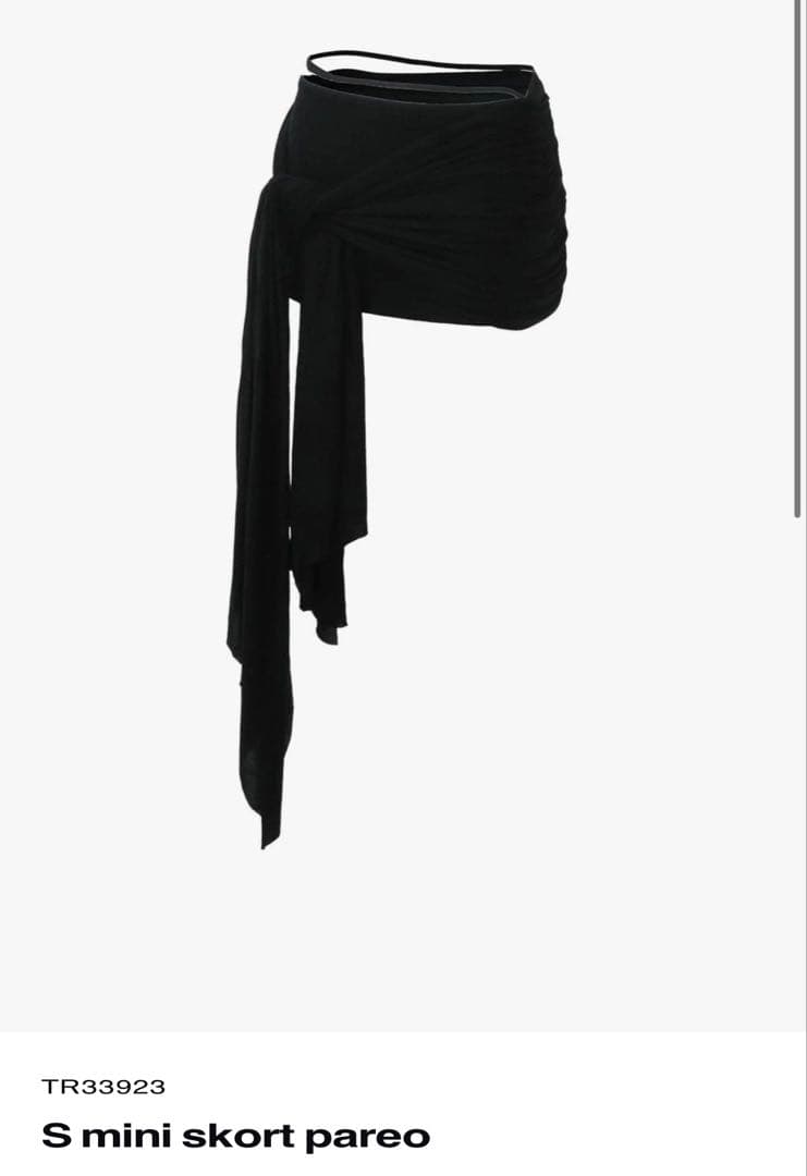 翠さま専用s mini skort pareo
