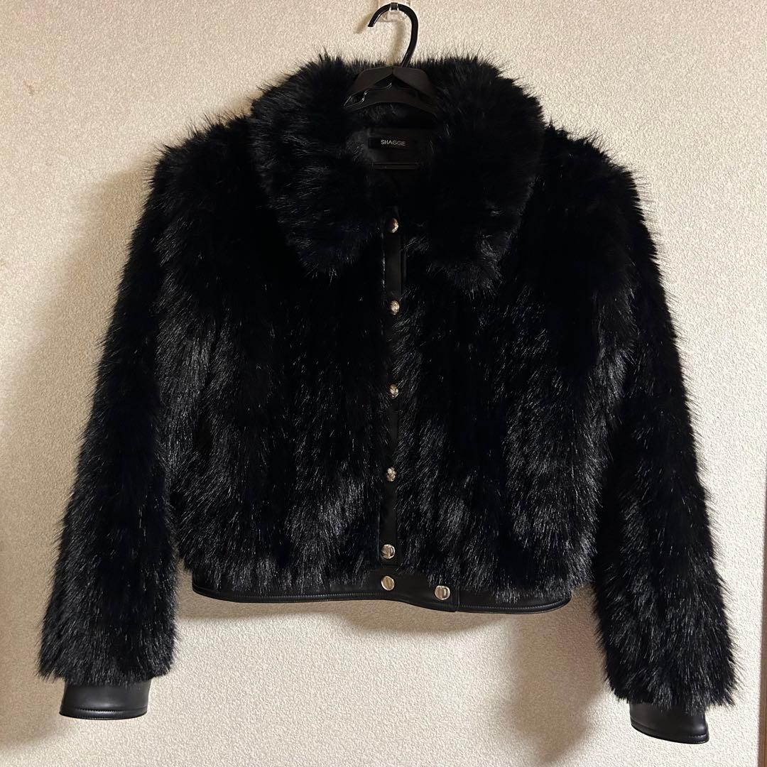 SHAGGIEファーブルゾンジャケット/ファーコート　opium