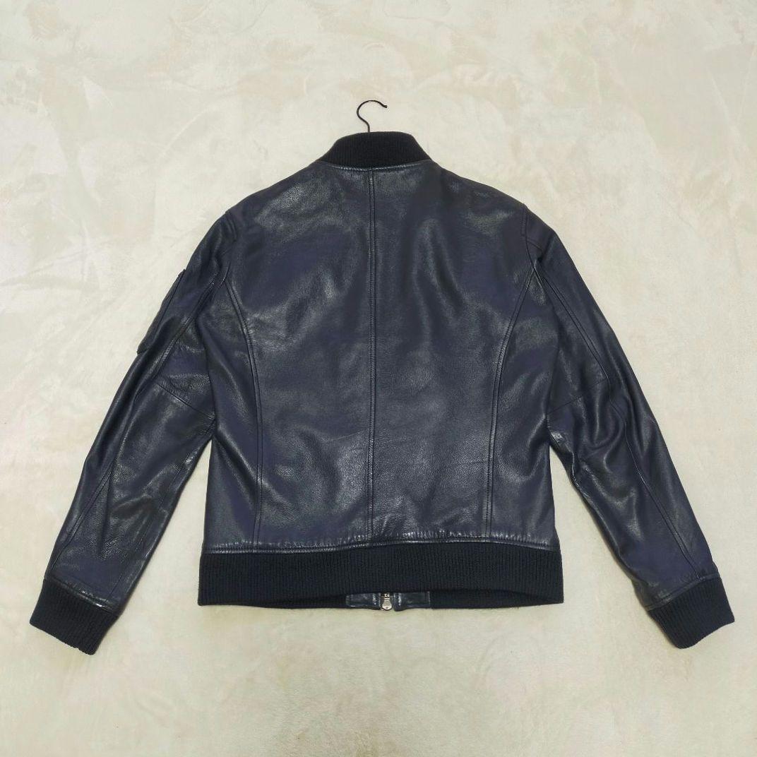 AVIREX　羊革　オールレザーMA-1　Мサイズ