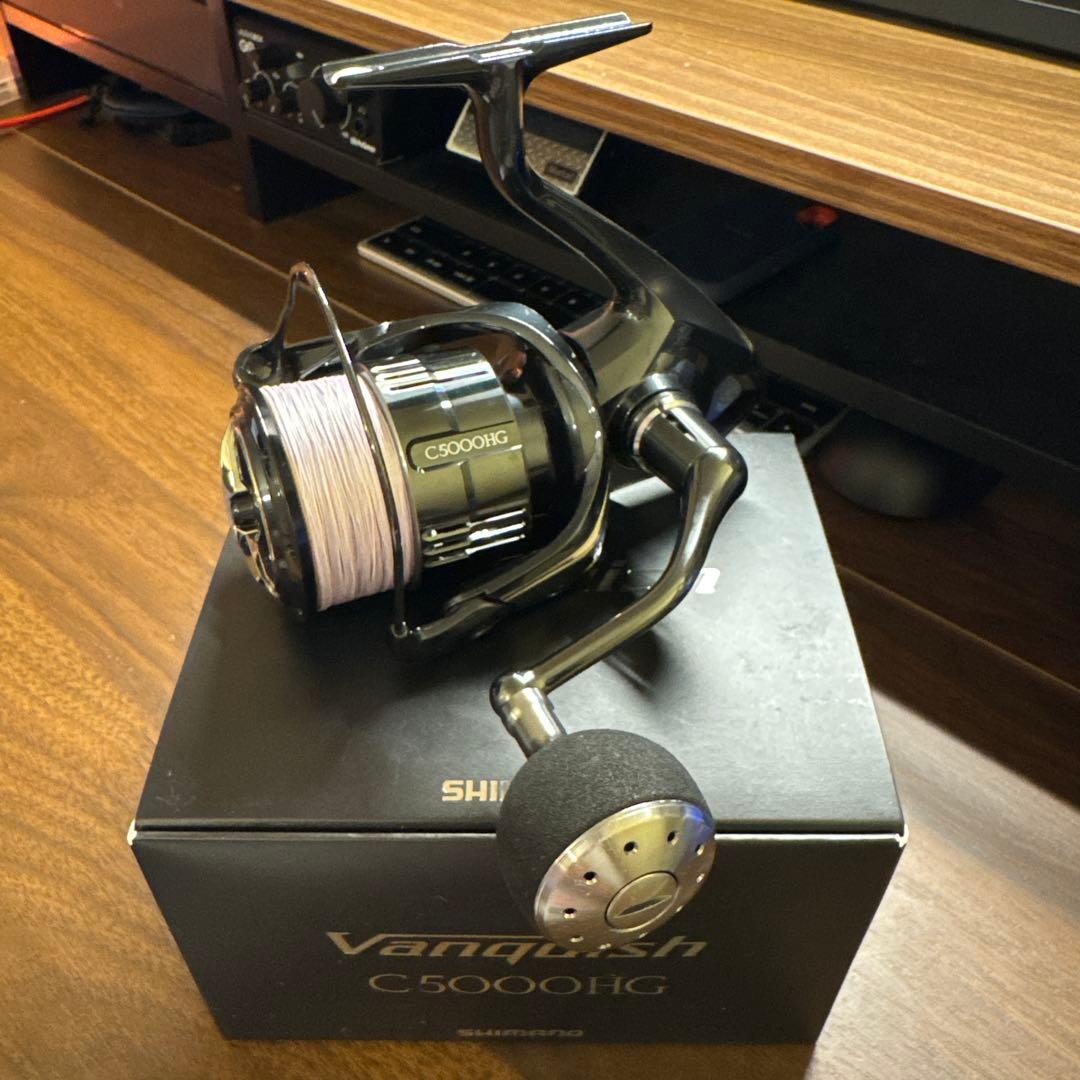 19Vanquish C5000HG スピニングリール