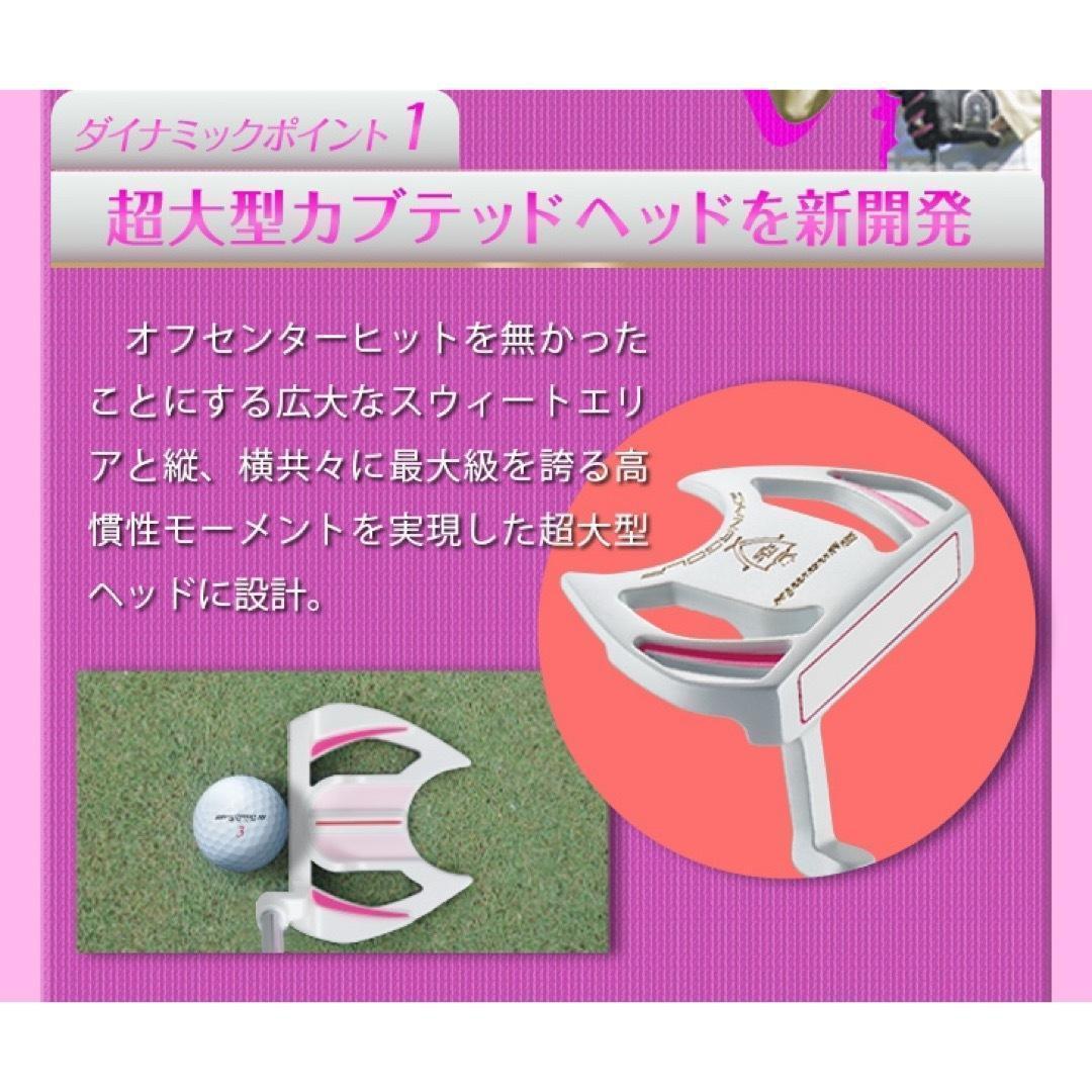 女性用 ラクラク100切りセット★ ダイナミクス レディス チッパー & パター