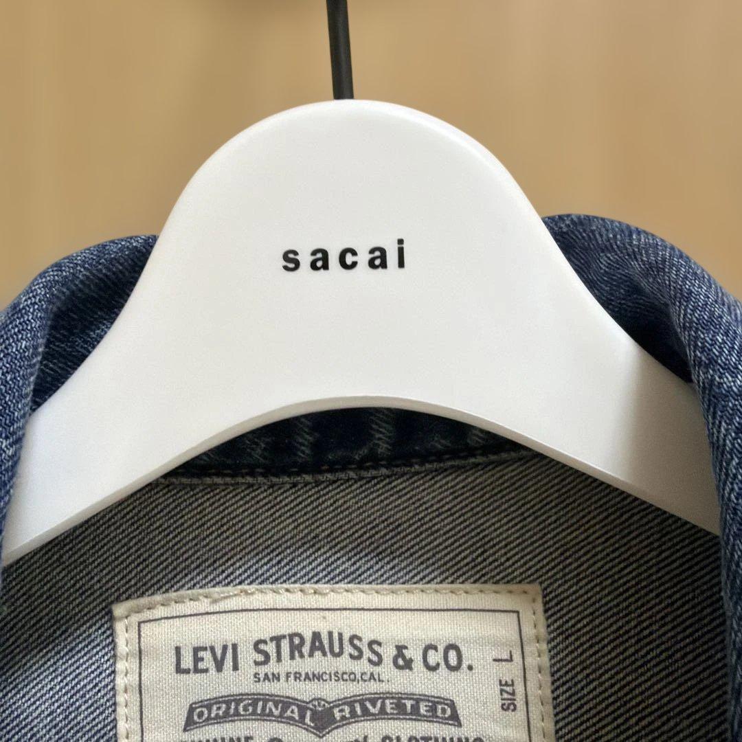 sacai×Levi's デニムジャケット Lサイズ