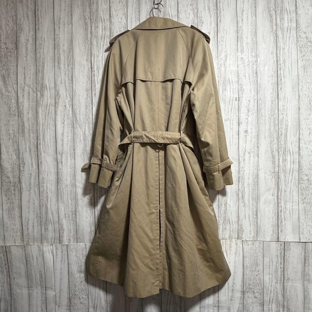 【日本製】アクアスキュータム トレンチコート ライナー付 M〜L