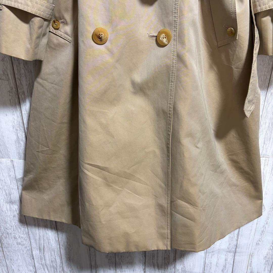 【日本製】アクアスキュータム トレンチコート ライナー付 M〜L