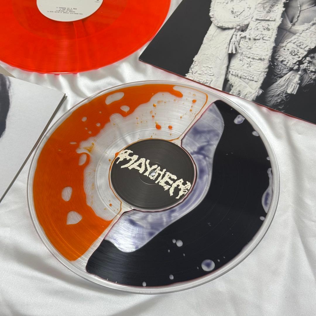 新品 Lady Gaga MAYHEM BAD WORLD盤 液体入り 2LP