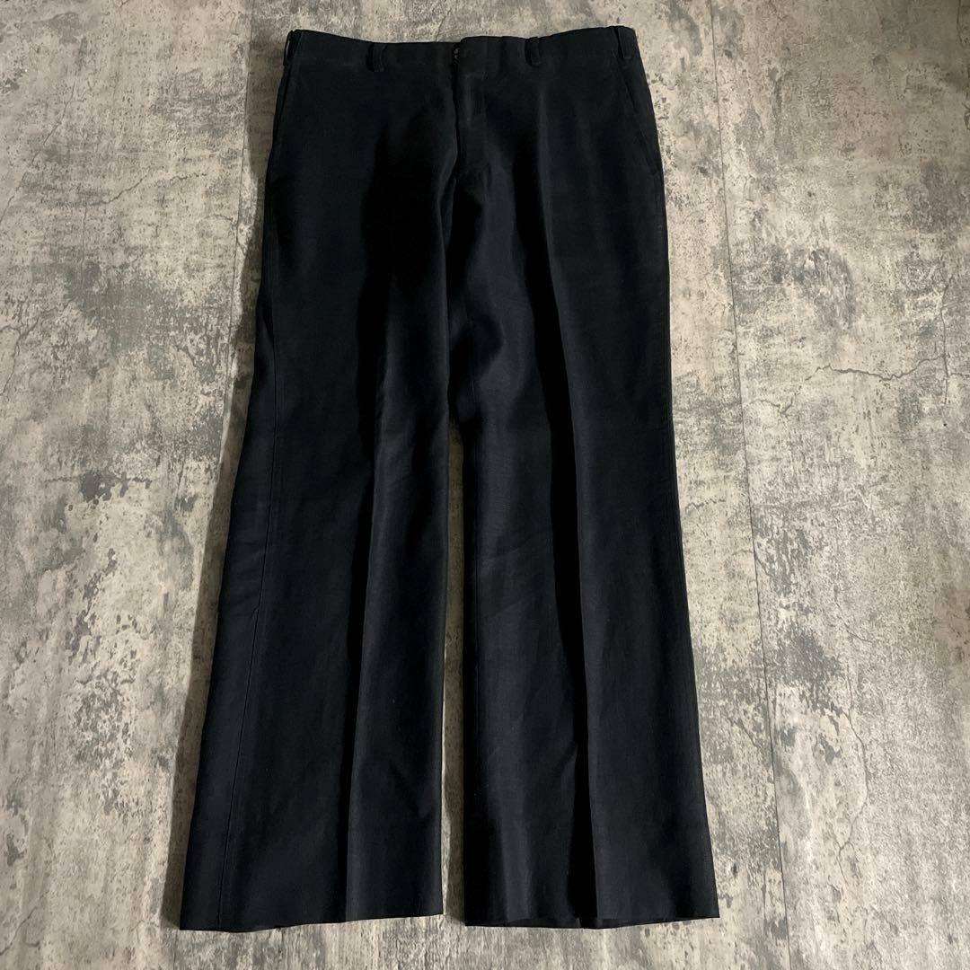 最高級 リネンブレンド ウール dunhill ダンヒル ダブルブレストスーツ