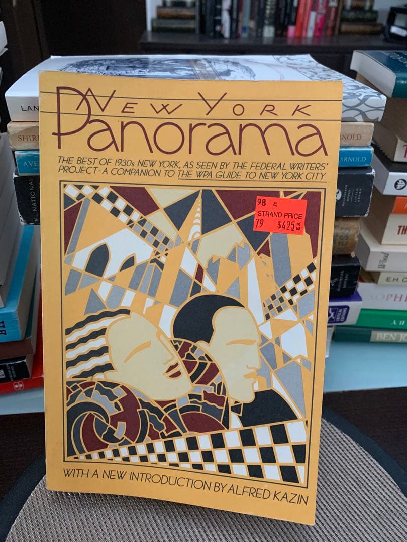 希少　New York Panorama by Alfred Kazin