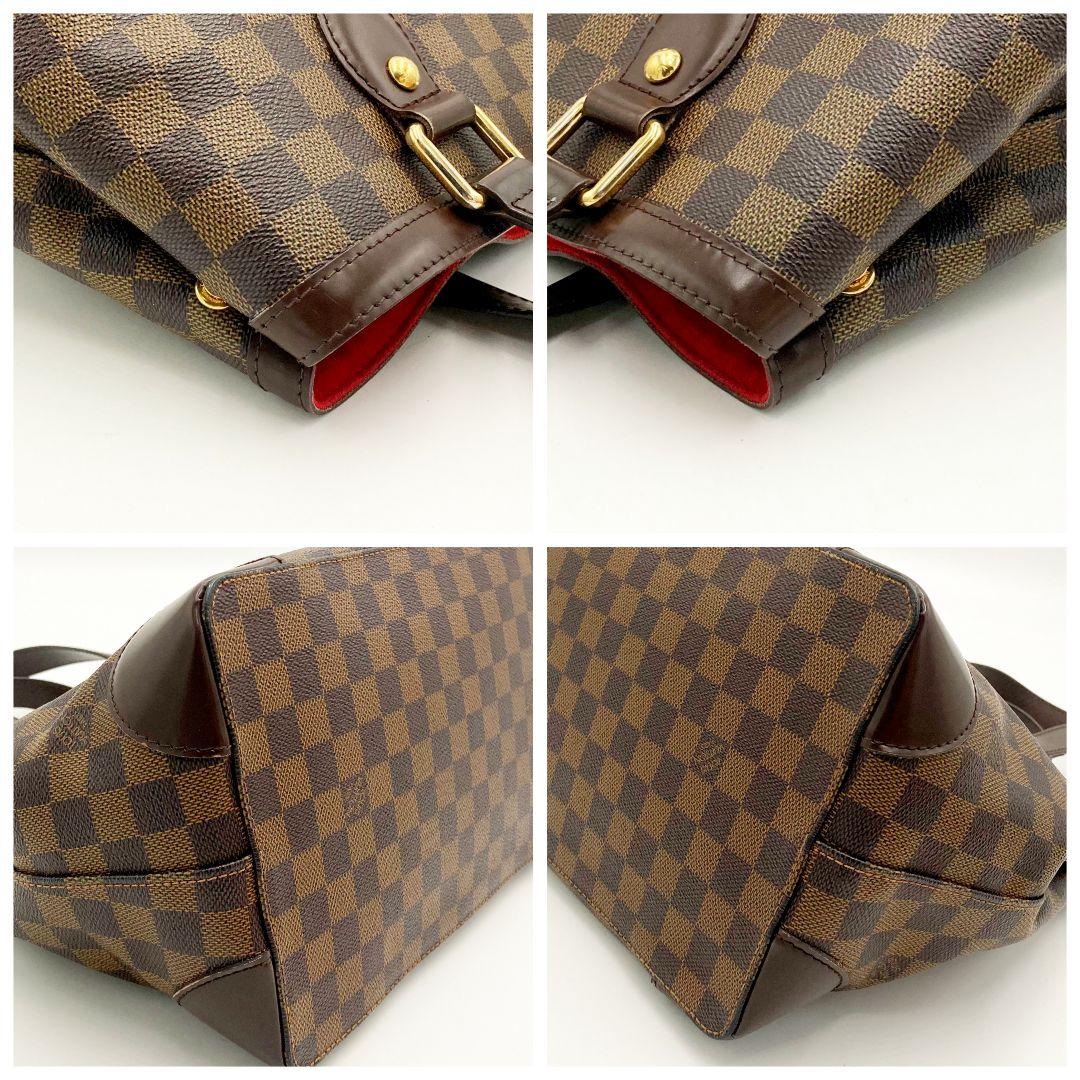 正規品 ルイヴィトン ダミエ エベヌ ハムステッドPＭ トートバッグ
