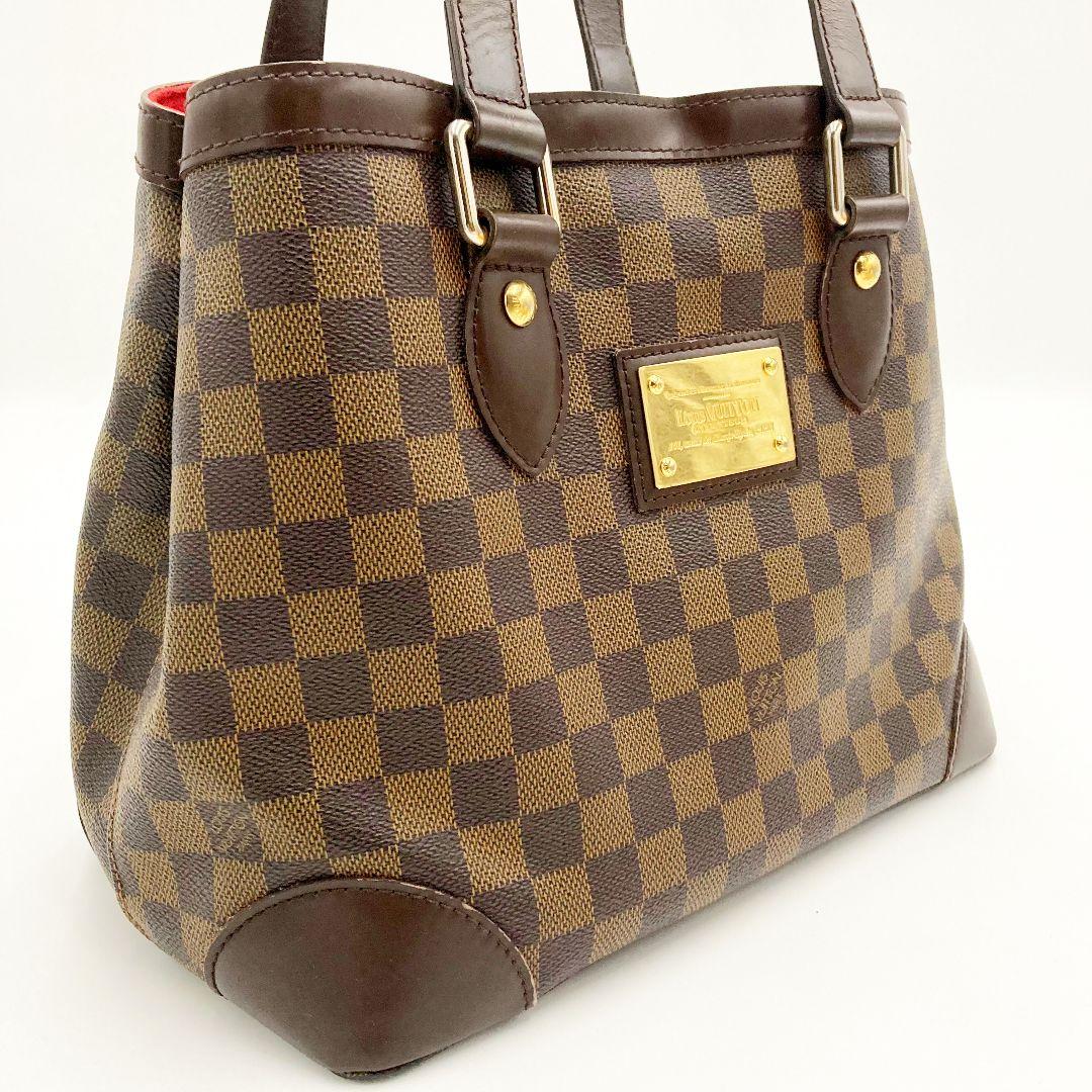 正規品 ルイヴィトン ダミエ エベヌ ハムステッドPＭ トートバッグ