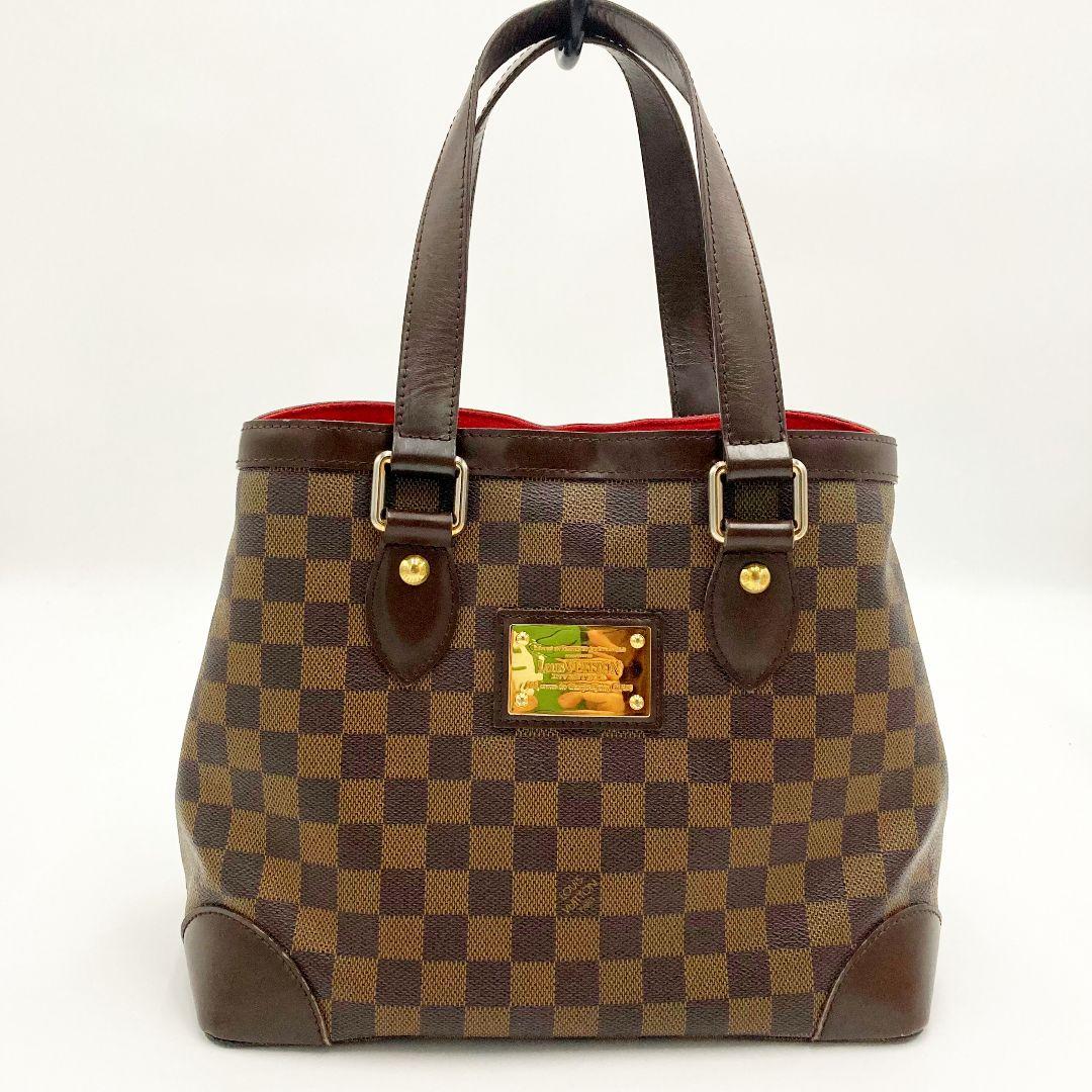 正規品 ルイヴィトン ダミエ エベヌ ハムステッドPＭ トートバッグ