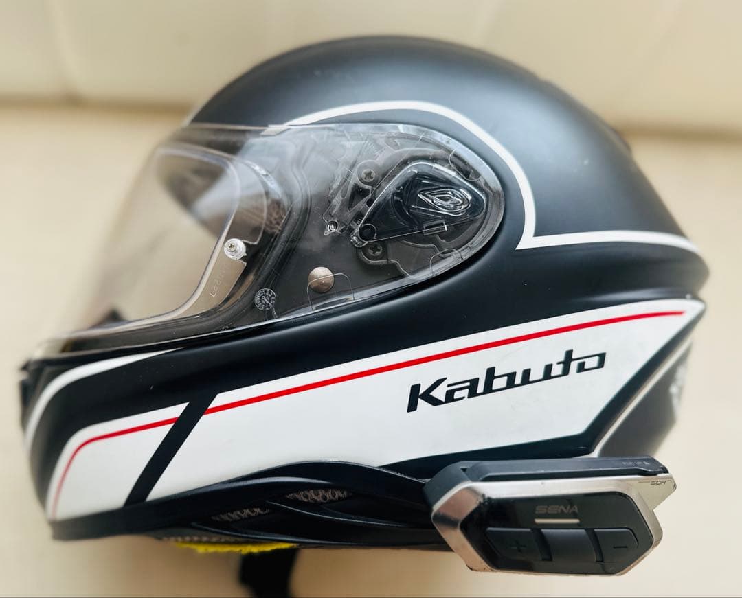 【美品】Kabuto AEROBLADE-5 + SENA 50Rインカムセット