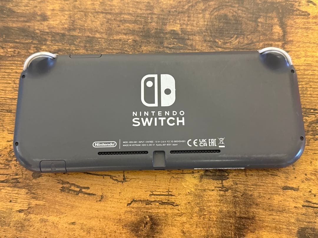 Nintendo Switch Lite グレー ジャンク　スティック折れ