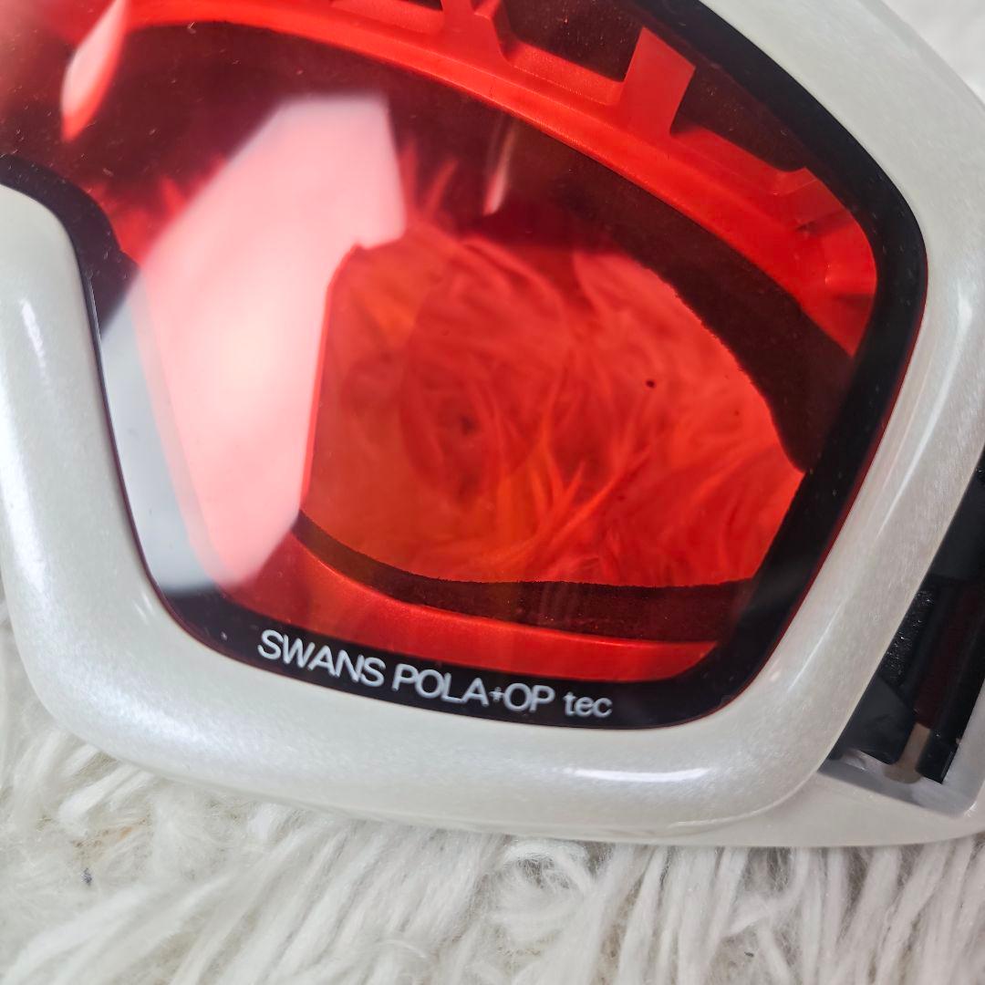【ほぼ未使用】SWANS 偏光スキーゴーグル POLA-OP 美品❄