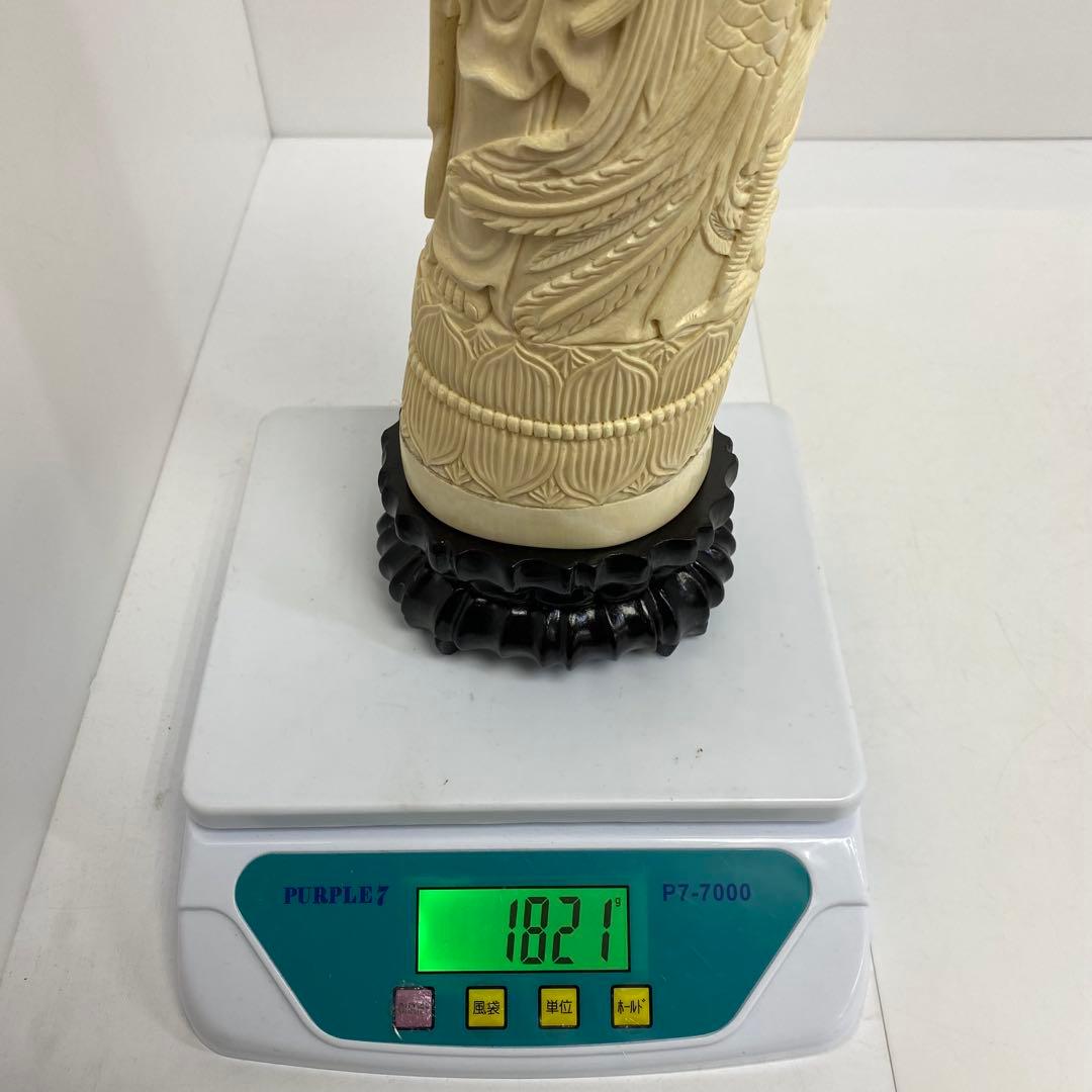 専用　極上　特大観音像　55cm 1821g 東け8-0104 ⭐︎げ