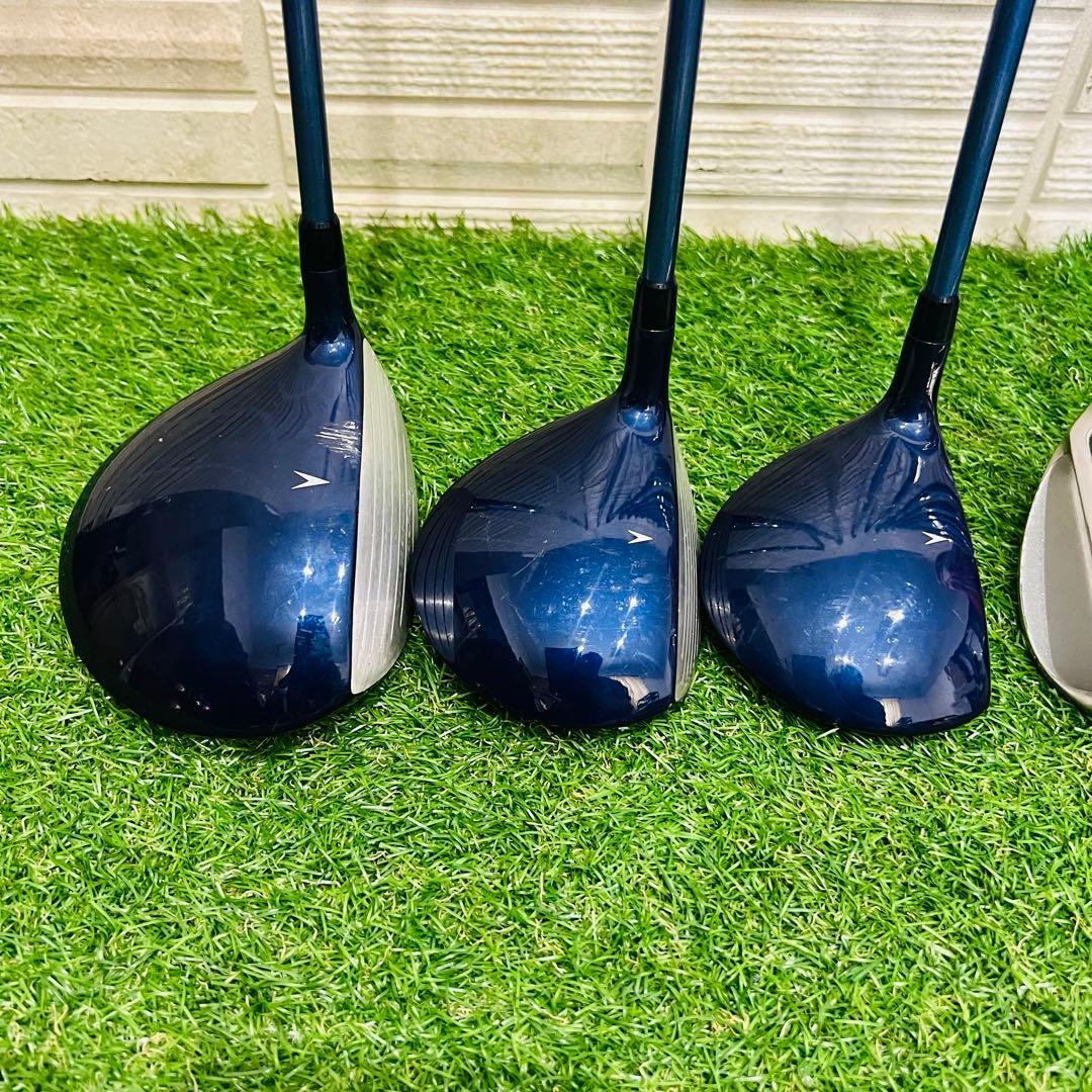 女性　ゴルフセット　Fitway スポルディング　ゴルフ一式　クラブセット　L