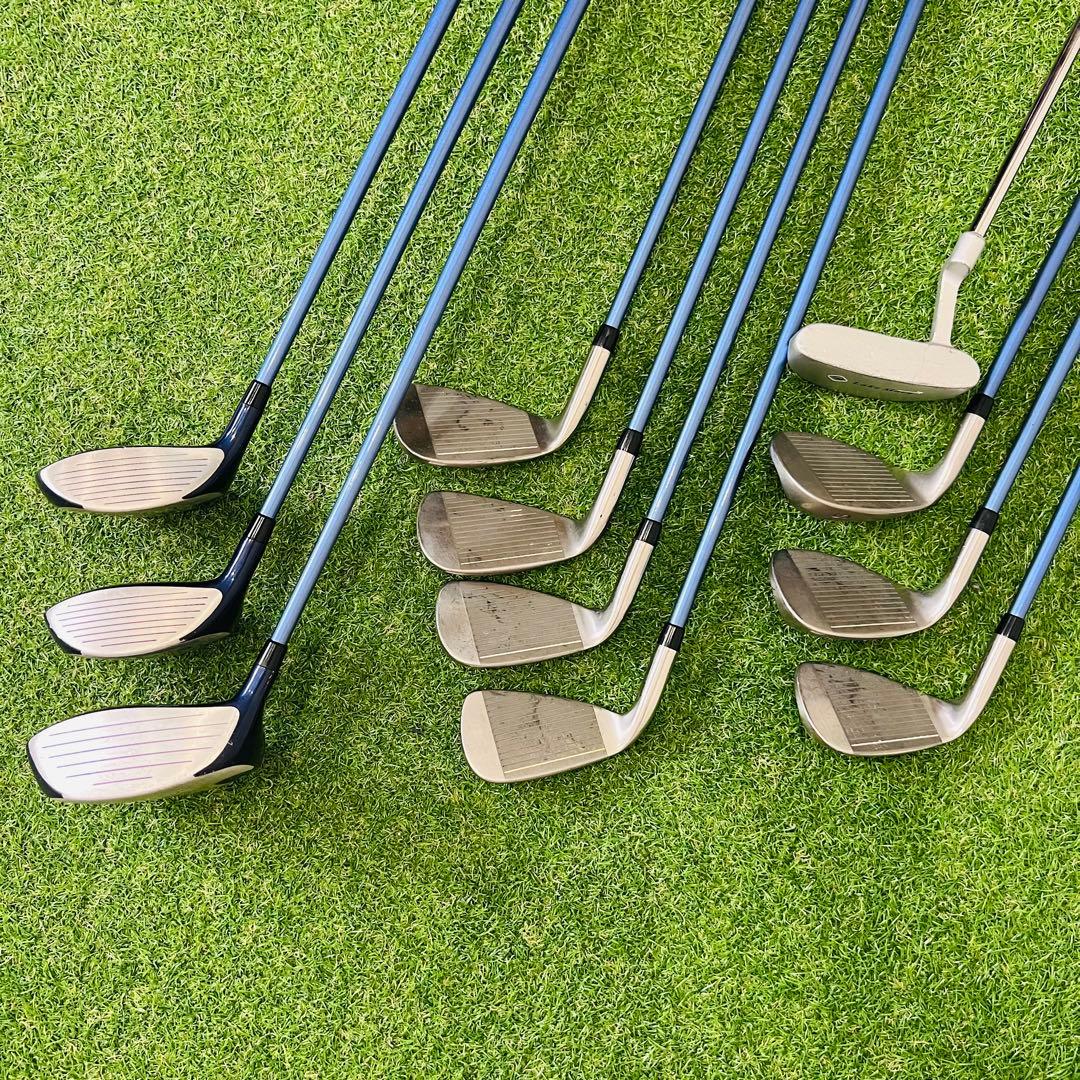 女性　ゴルフセット　Fitway スポルディング　ゴルフ一式　クラブセット　L