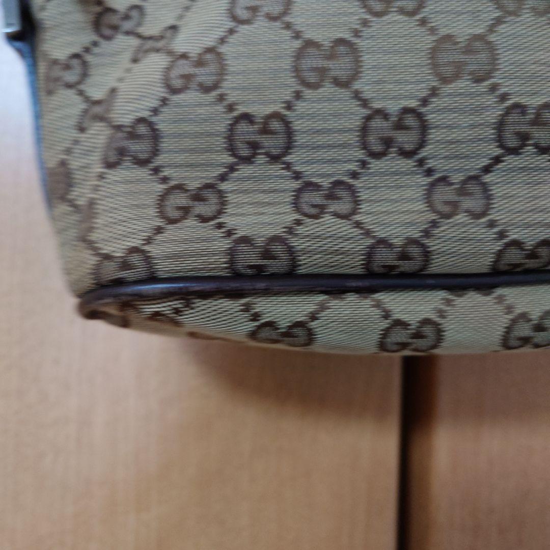 GUCCI GGパターン ショルダーバッグ ブラウン