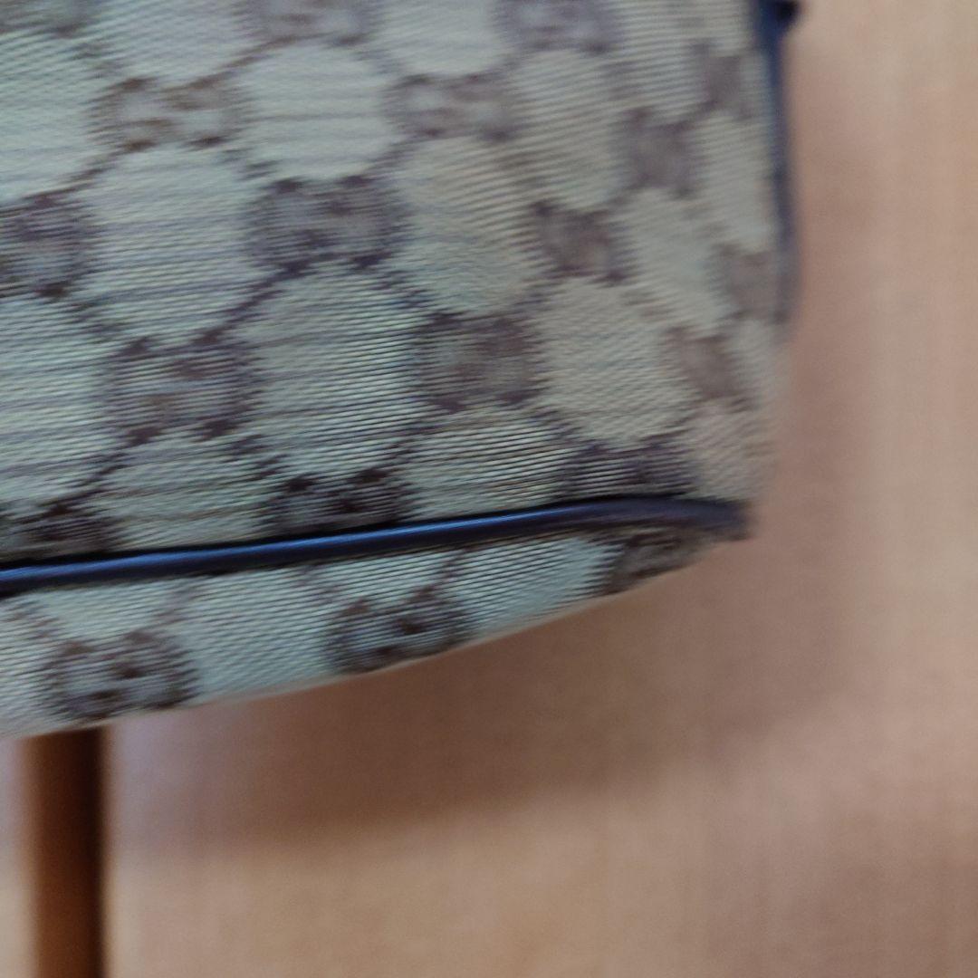 GUCCI GGパターン ショルダーバッグ ブラウン