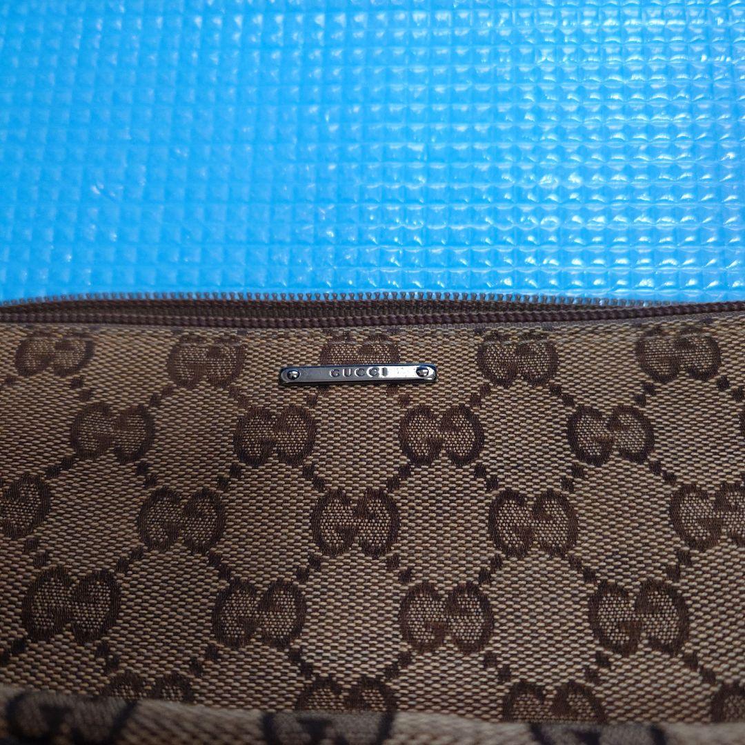 GUCCI GGパターン ショルダーバッグ ブラウン