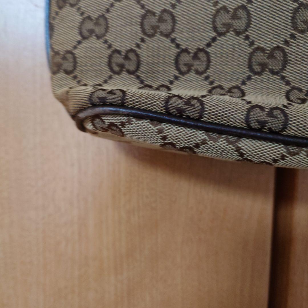 GUCCI GGパターン ショルダーバッグ ブラウン
