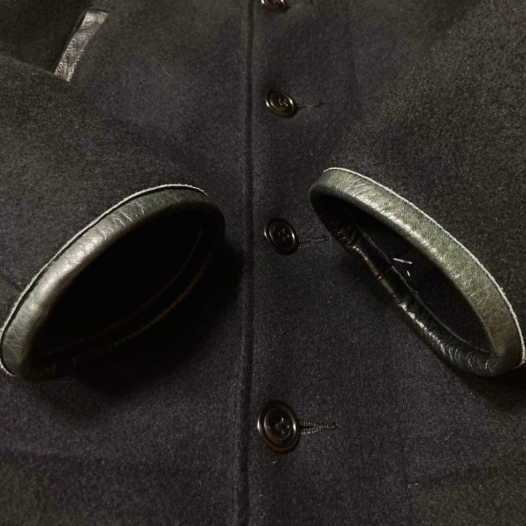 ジャケット・アウター Dry Bones N-1 Leather Combination Jacket