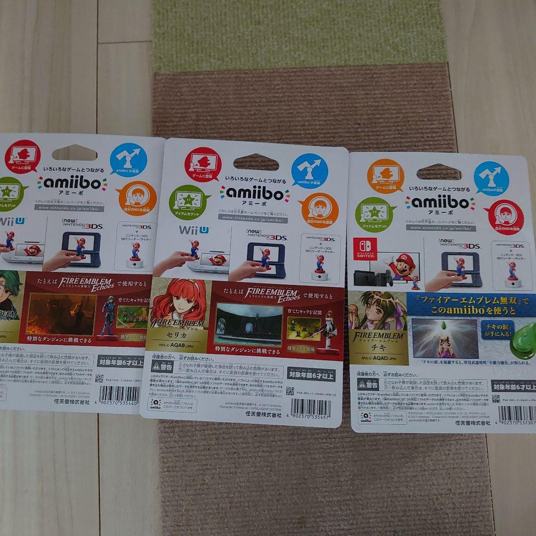 アミーボ、ファイヤーエムブレム、アルム、セリカ、チキ amiibo