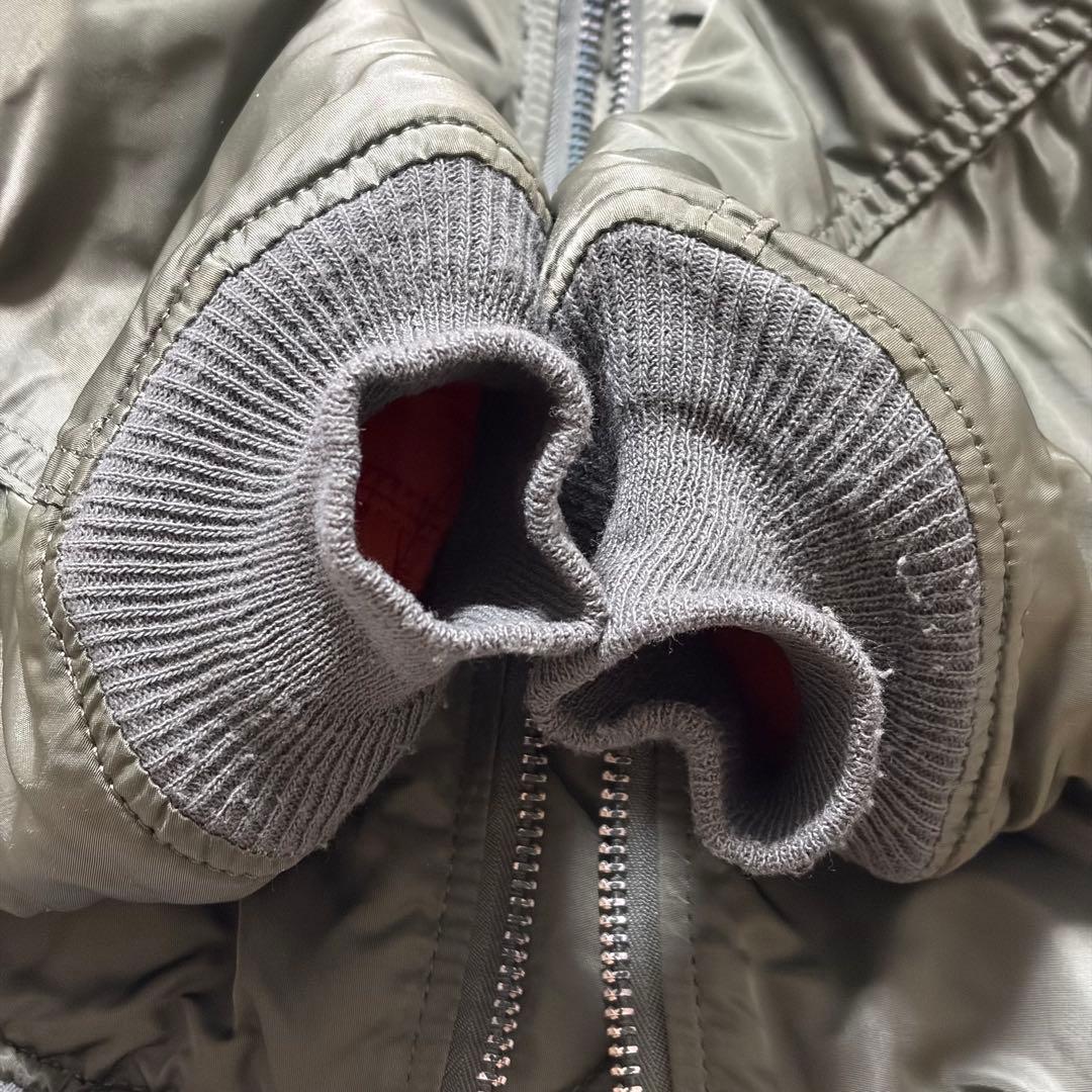 旧タグ80s アルファ MA-1フライトジャケット 空軍 アメリカ製 米国古着