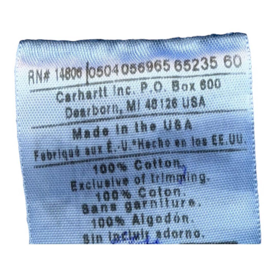 雰囲気○ 00s USA製 36×30 carhartt ダブルニーデニムパンツ