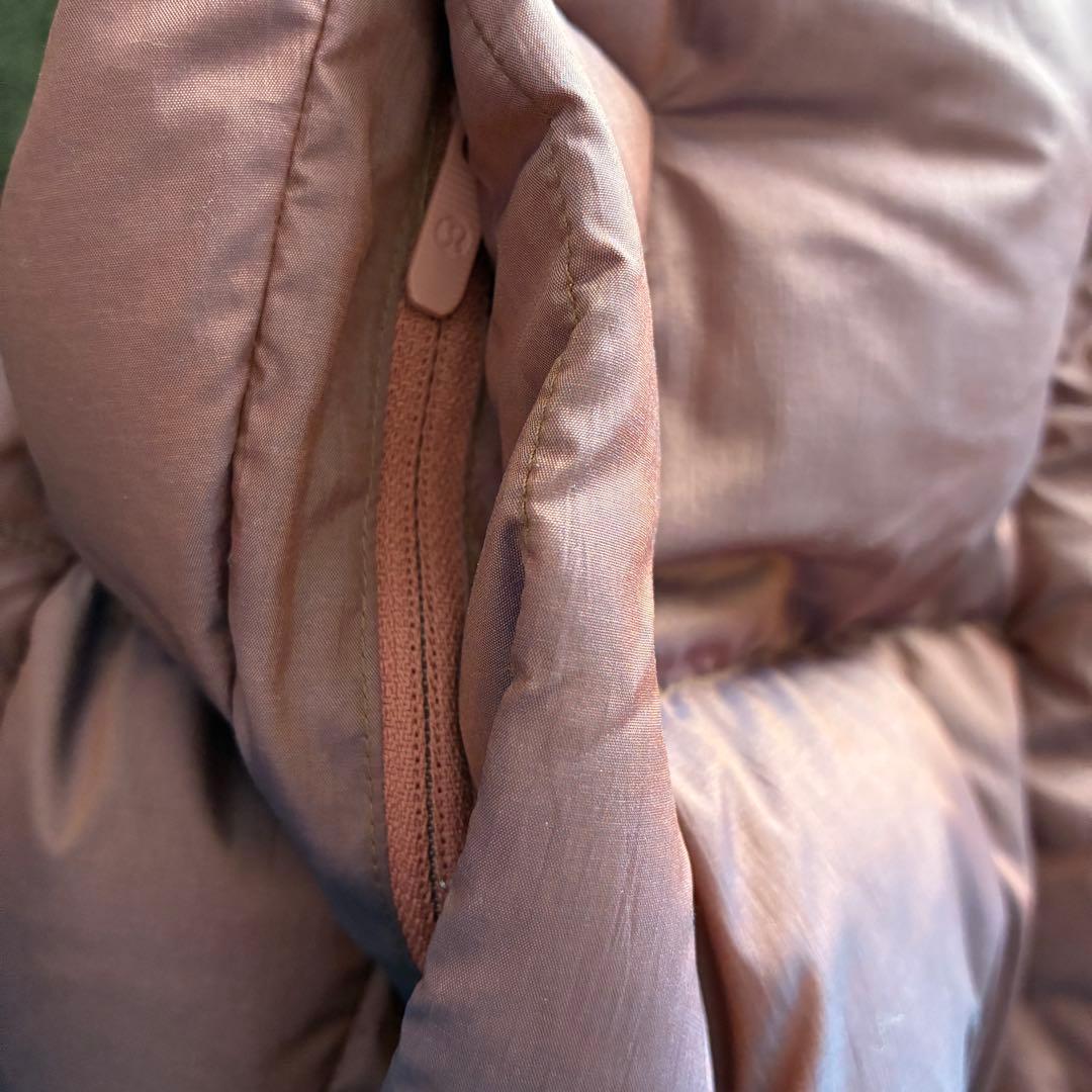 lululemon クロップド フード付き ダウンベスト 取り外し可