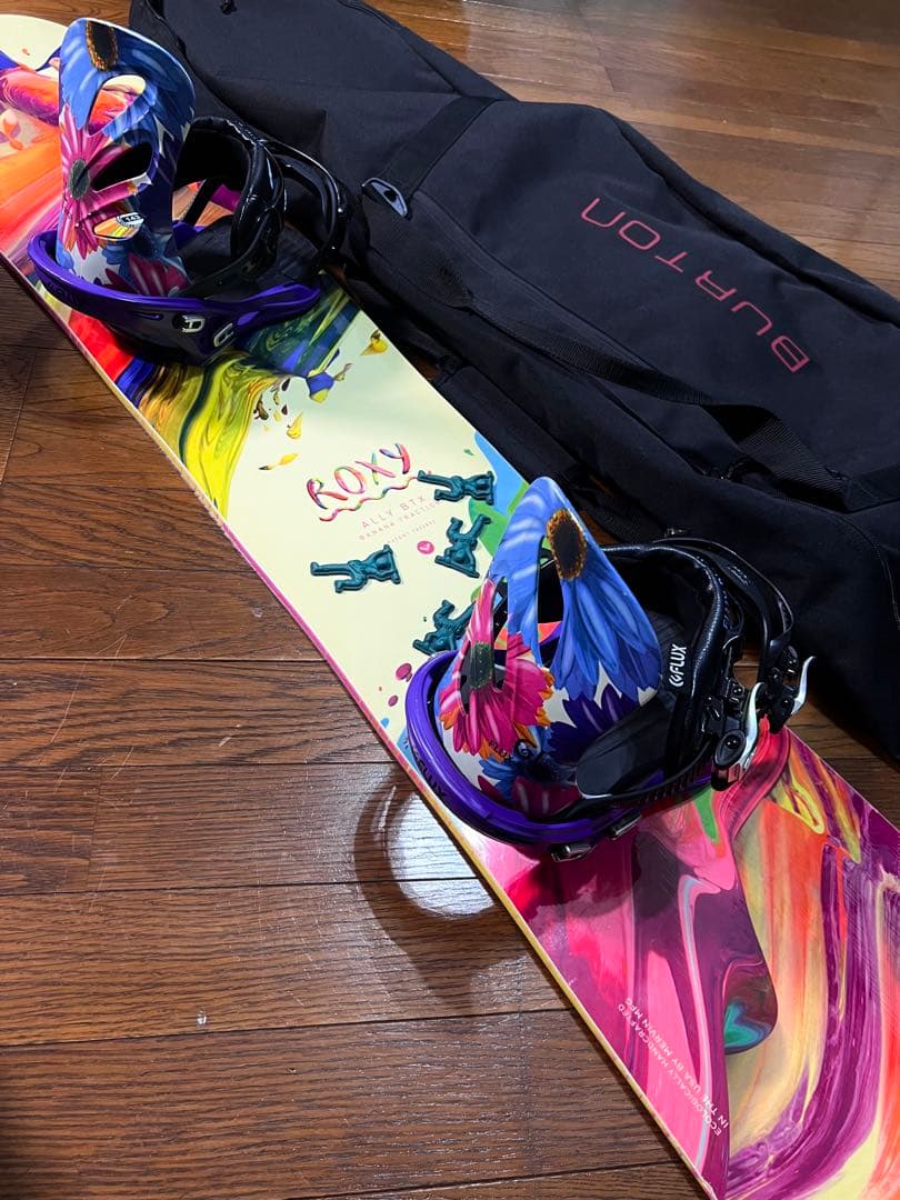 10万セット ROXY ロキシー FLUX フラックス スノーボードセット
