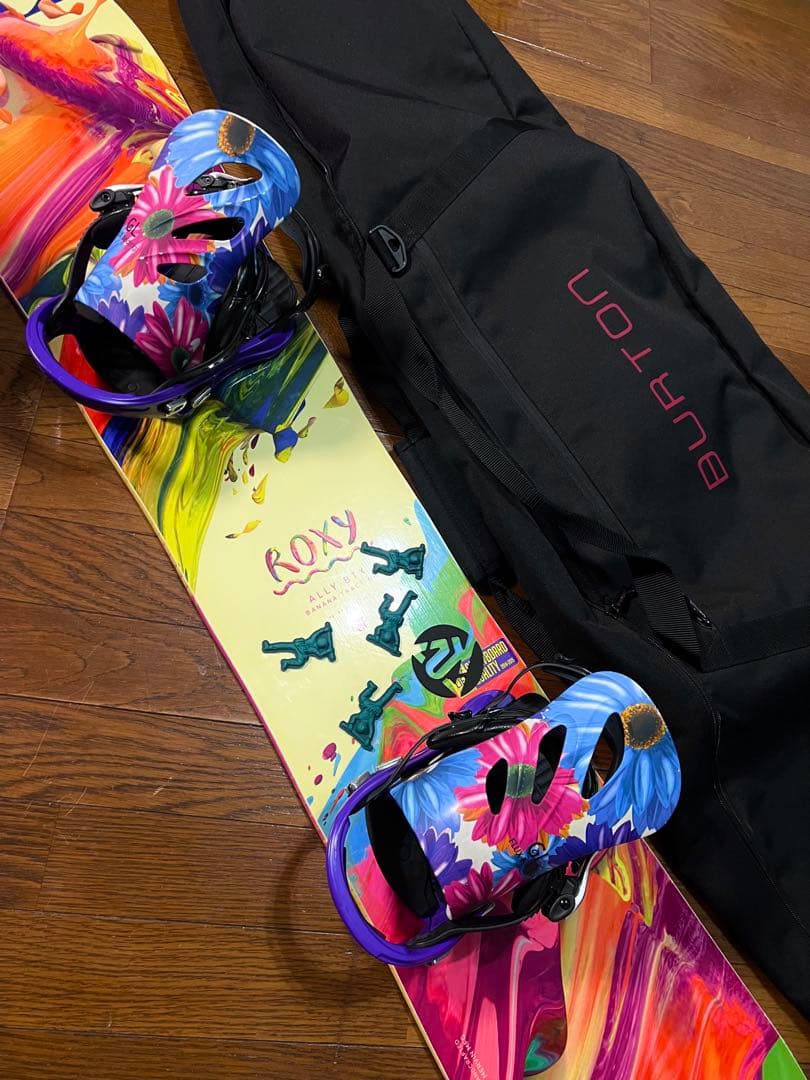 10万セット ROXY ロキシー FLUX フラックス スノーボードセット