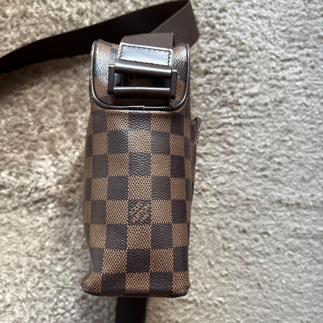 LOUIS VUITTON ダミエ エベヌ オラフ ショルダーバッグ