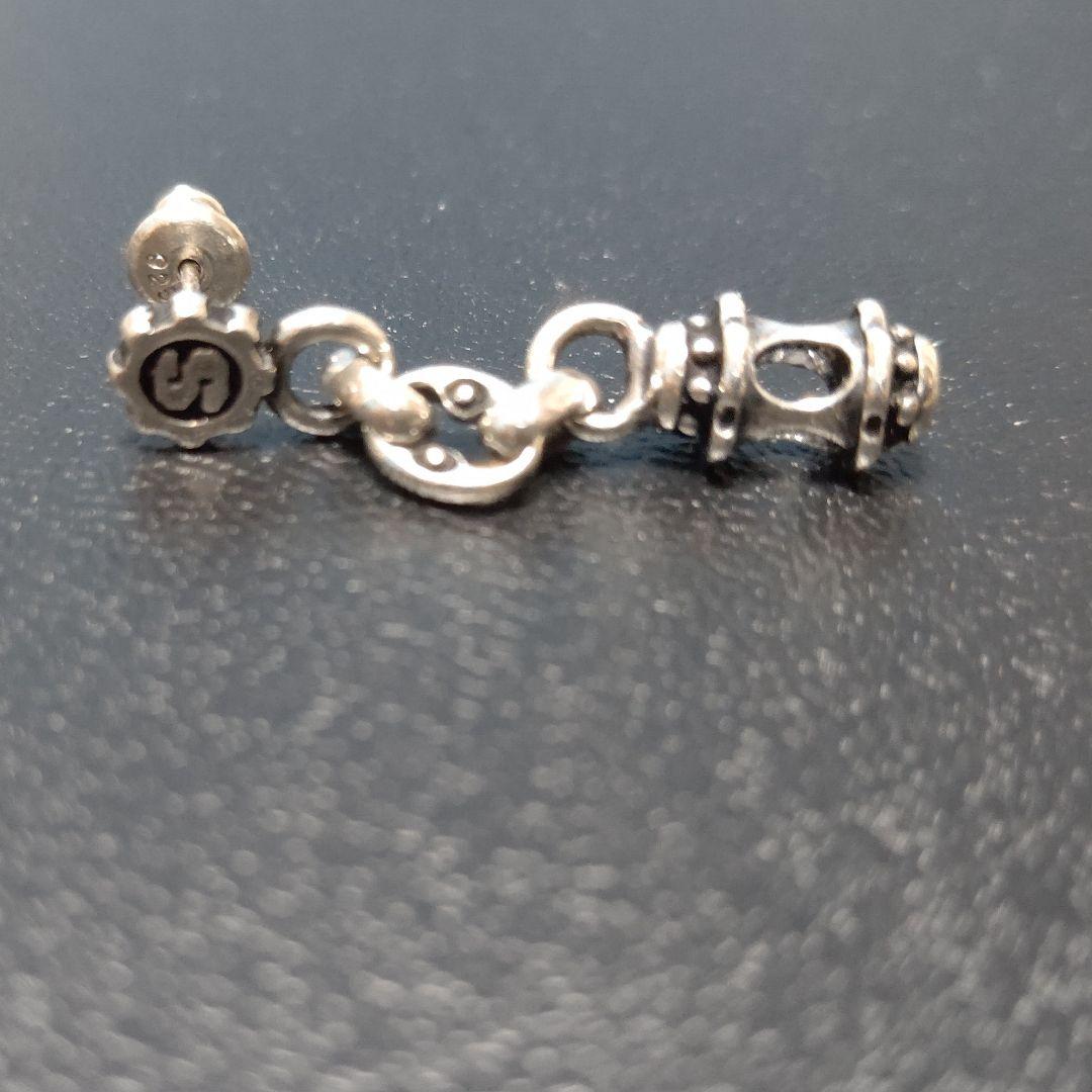 STARLINGEAR ランタンダングルスタッド ピアス ２種類ポスト有り