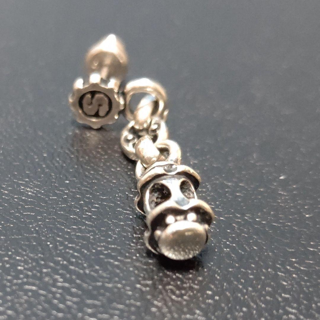 STARLINGEAR ランタンダングルスタッド ピアス ２種類ポスト有り