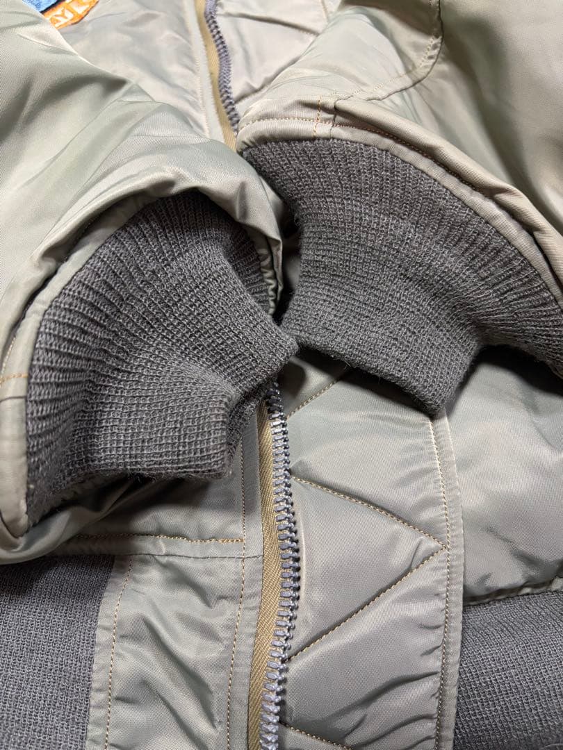 バズリクソンズ MA-1 フライトジャケット ワッペン Ｌサイズ