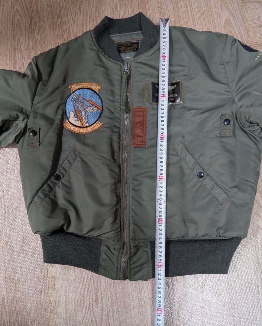 バズリクソンズ MA-1 フライトジャケット ワッペン Ｌサイズ