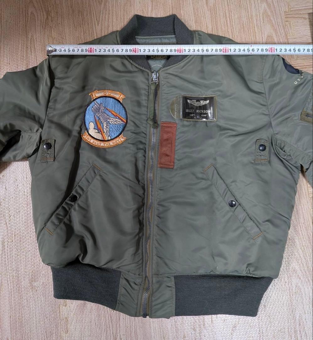 バズリクソンズ MA-1 フライトジャケット ワッペン Ｌサイズ